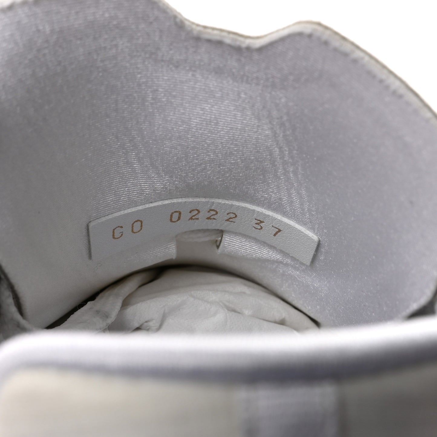 Monogram Calfskin Run 55 Sneakers 37 White