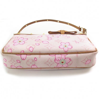 Louis Vuitton Monogram Cherry Blossom Pochette Accessories Pink 5 of 10