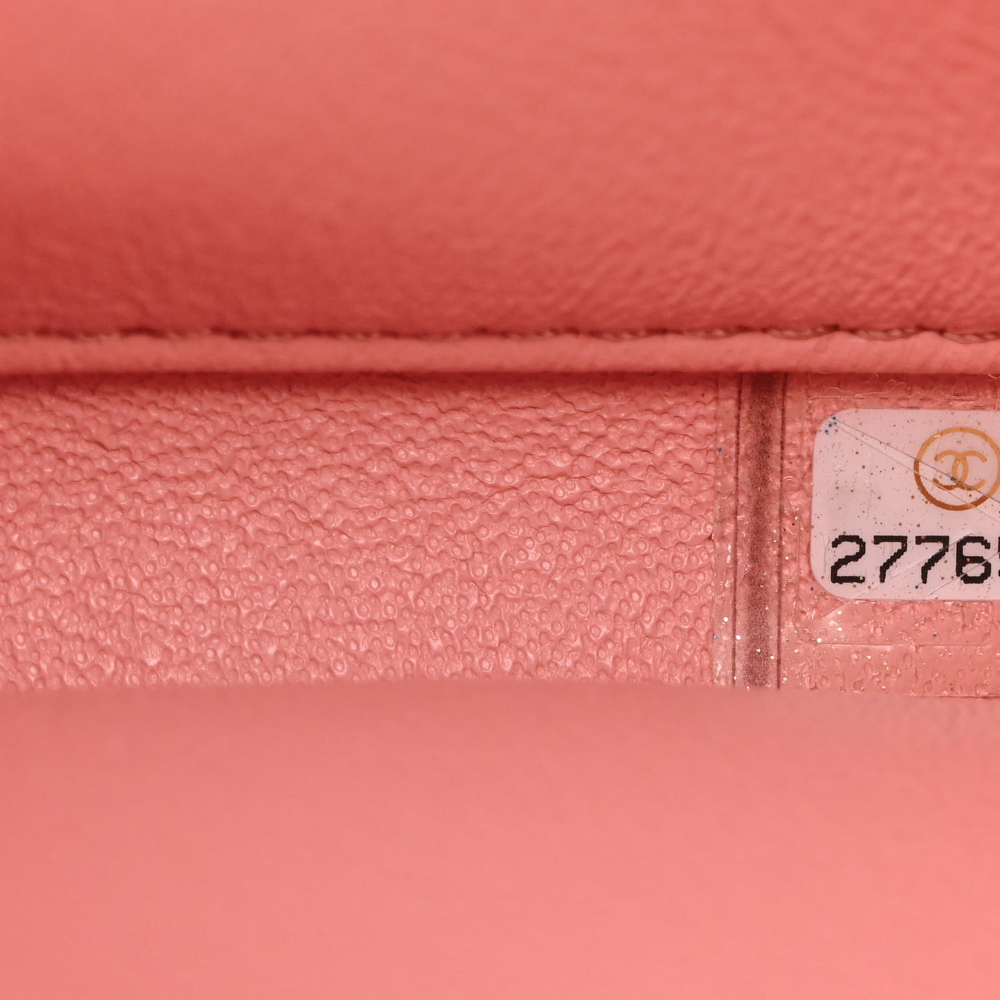 Lambskin Quilted Small Trendy CC Flap Dual Handle Bag Pink