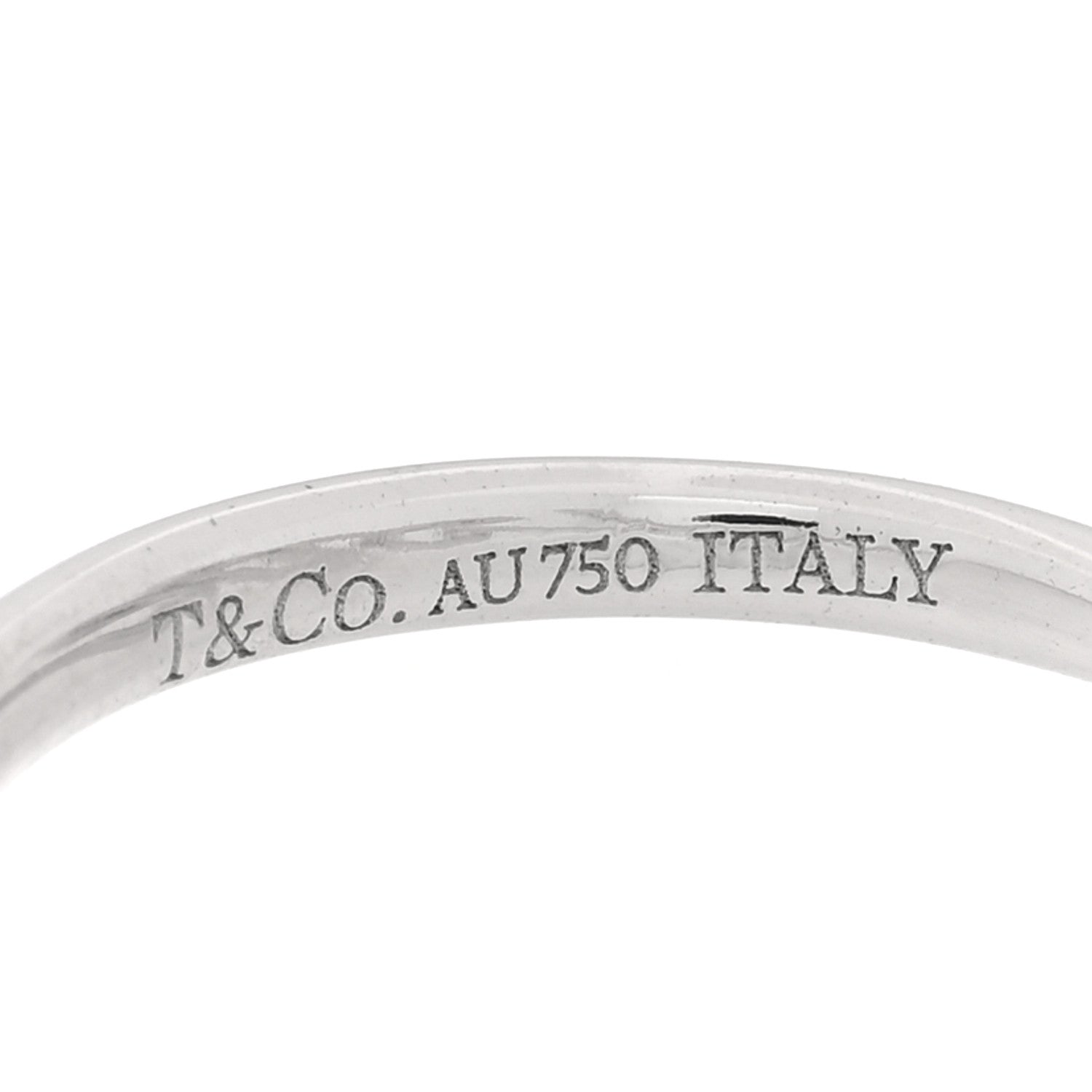 Tiffany 18K White Gold Diamond Paloma's Graffiti Love Ring 52 6 4 of 4