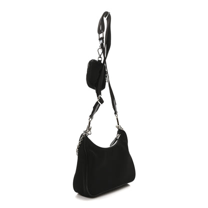 Prada Nylon Re-Edition 2005 Shoulder Bag Black 3 of 9