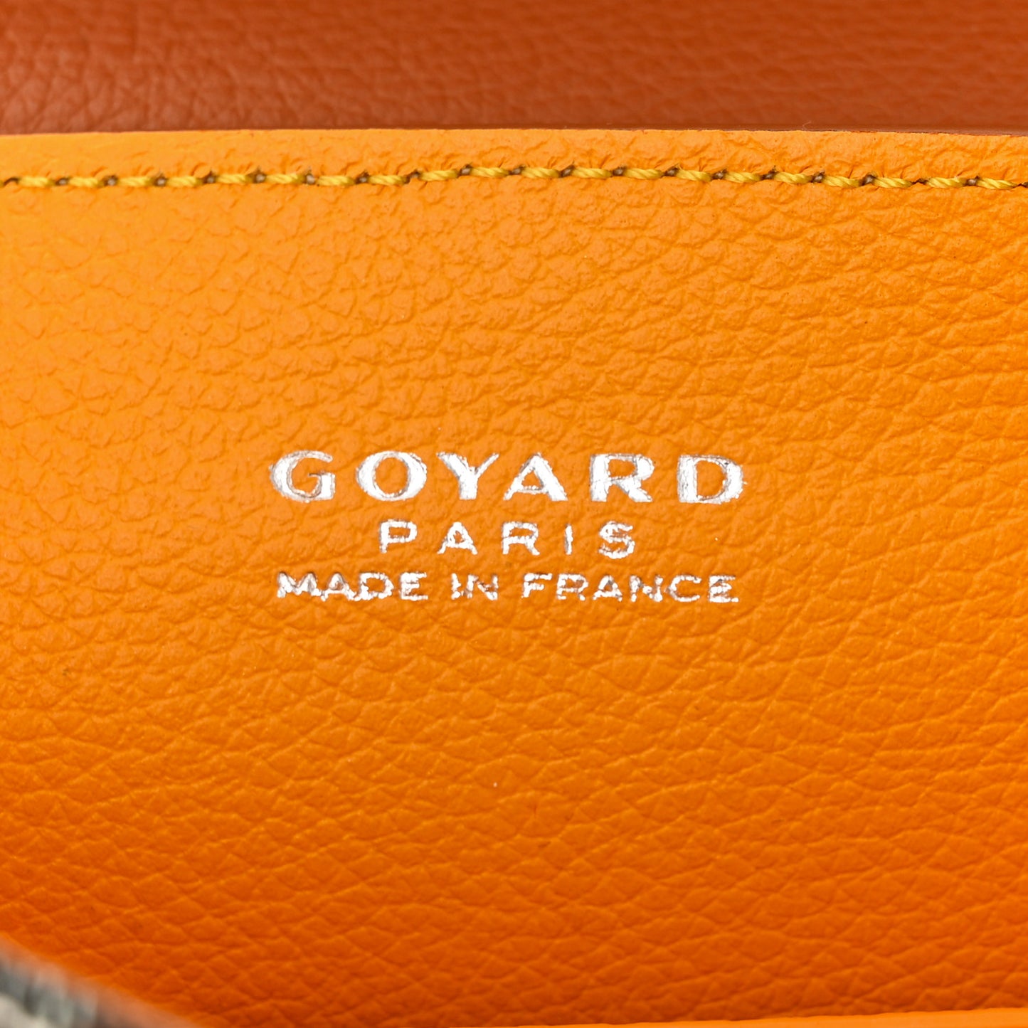 Goyardine Mini Saigon Black Gold