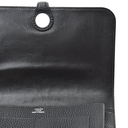 Hermes Togo Dogon Duo Wallet Black 10 of 12