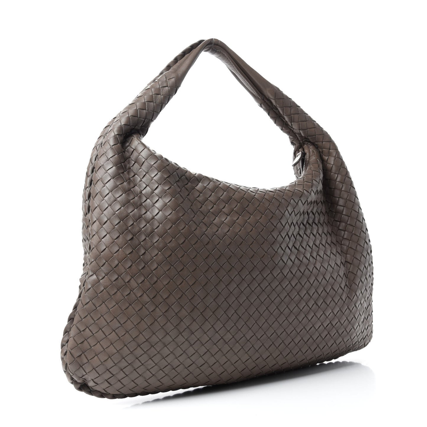 Nappa Intrecciato Medium Veneta Hobo Shadow