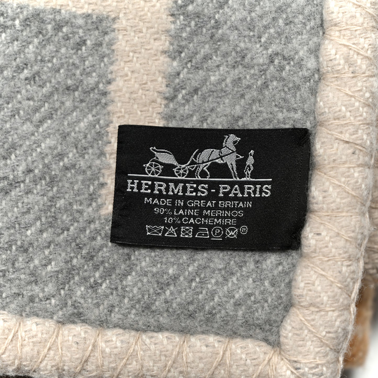 Wool Cashmere Avalon Piano Blanket Naturel
