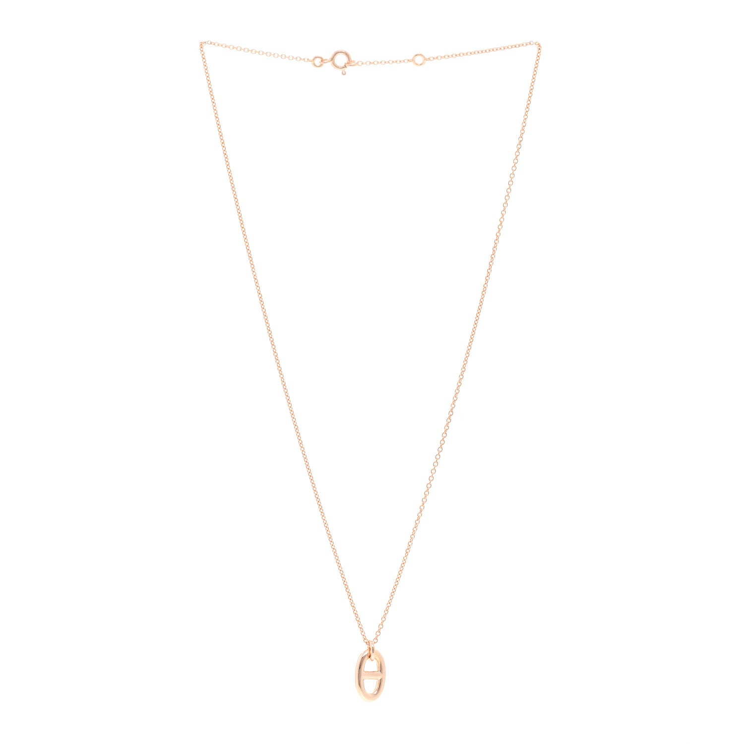 Hermes 18K Rose Gold PM Farandole Pendant Necklace 3 of 6