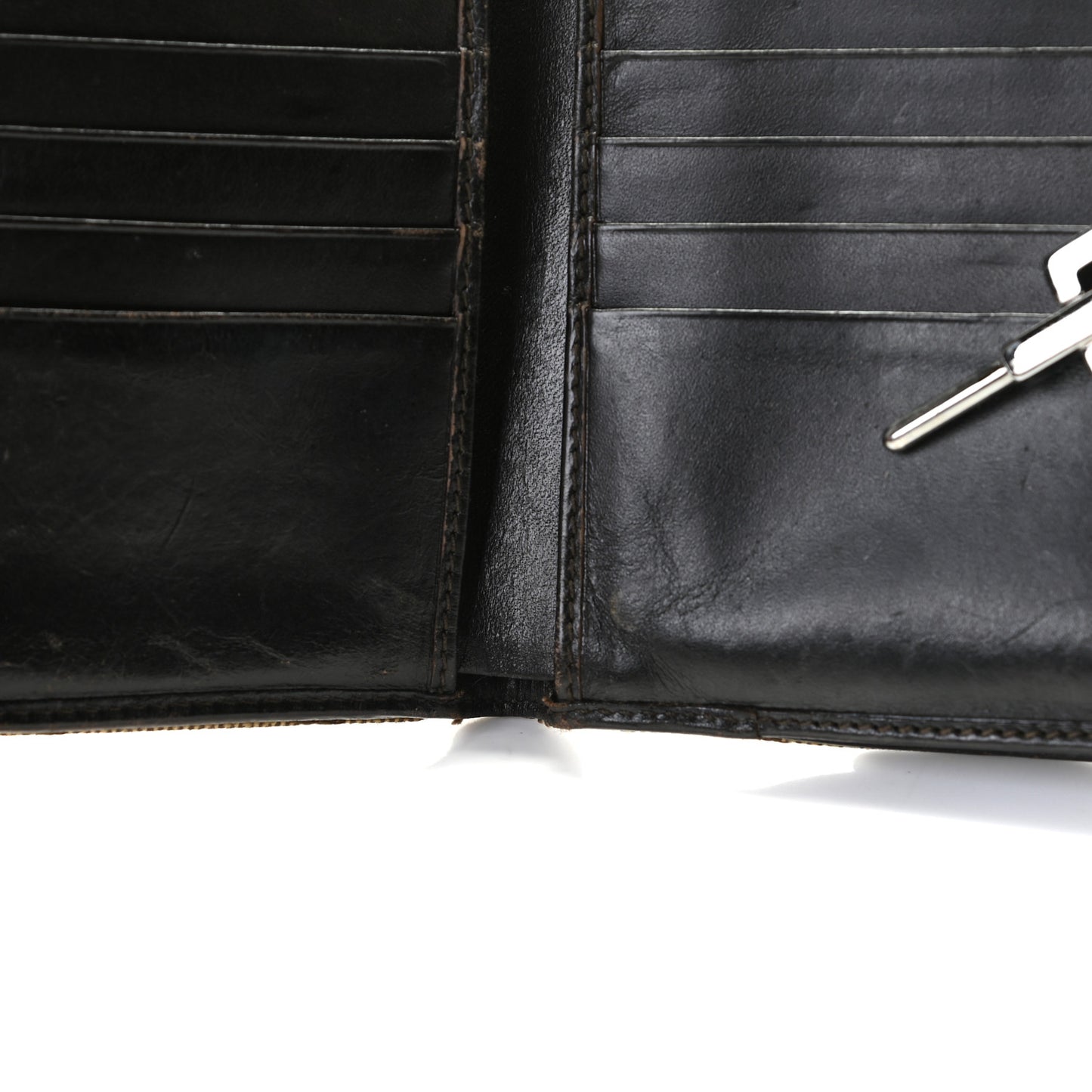 Monogram Web Jackie French Wallet Brown