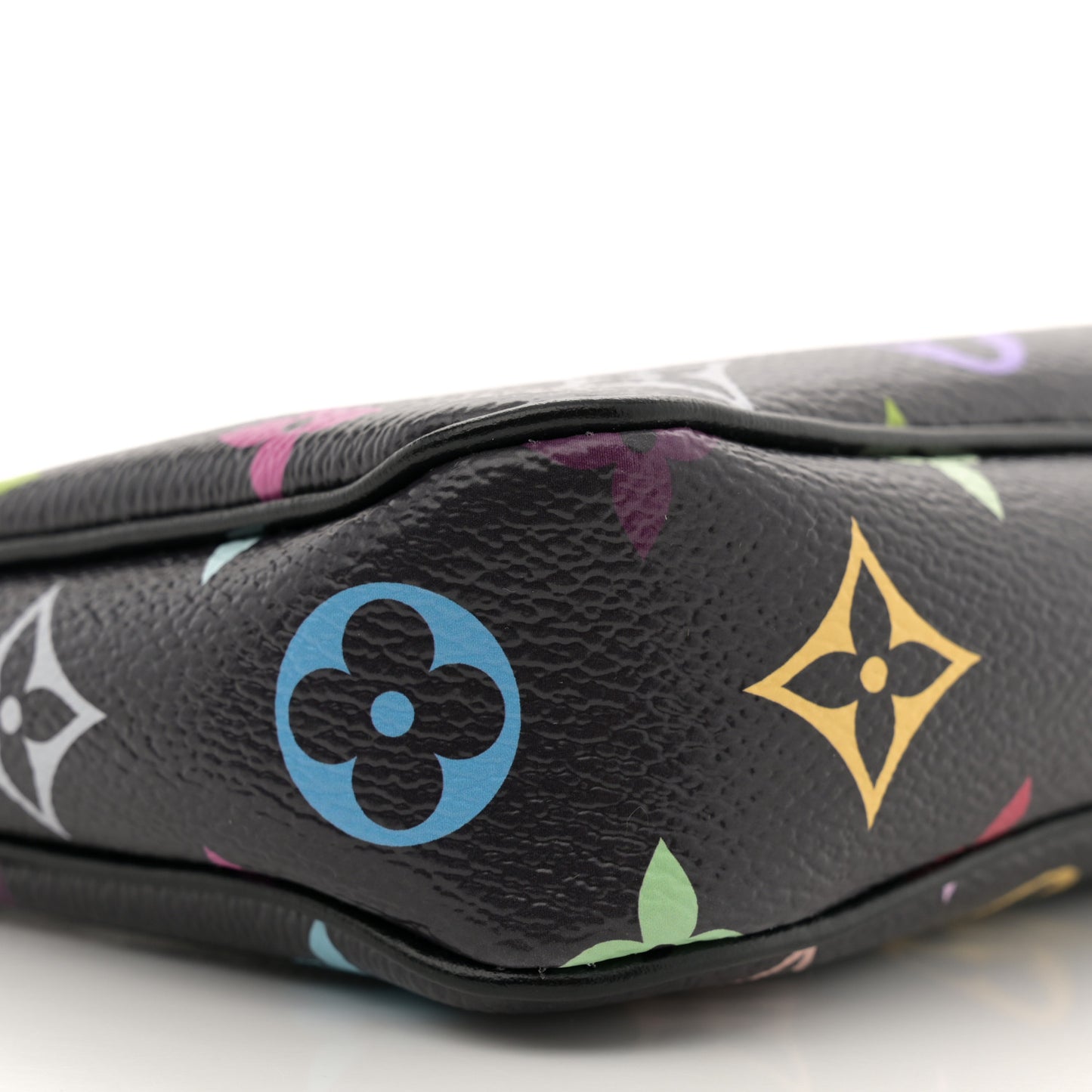 LV X TM Monogram Multicolor Pochette Accessories Black