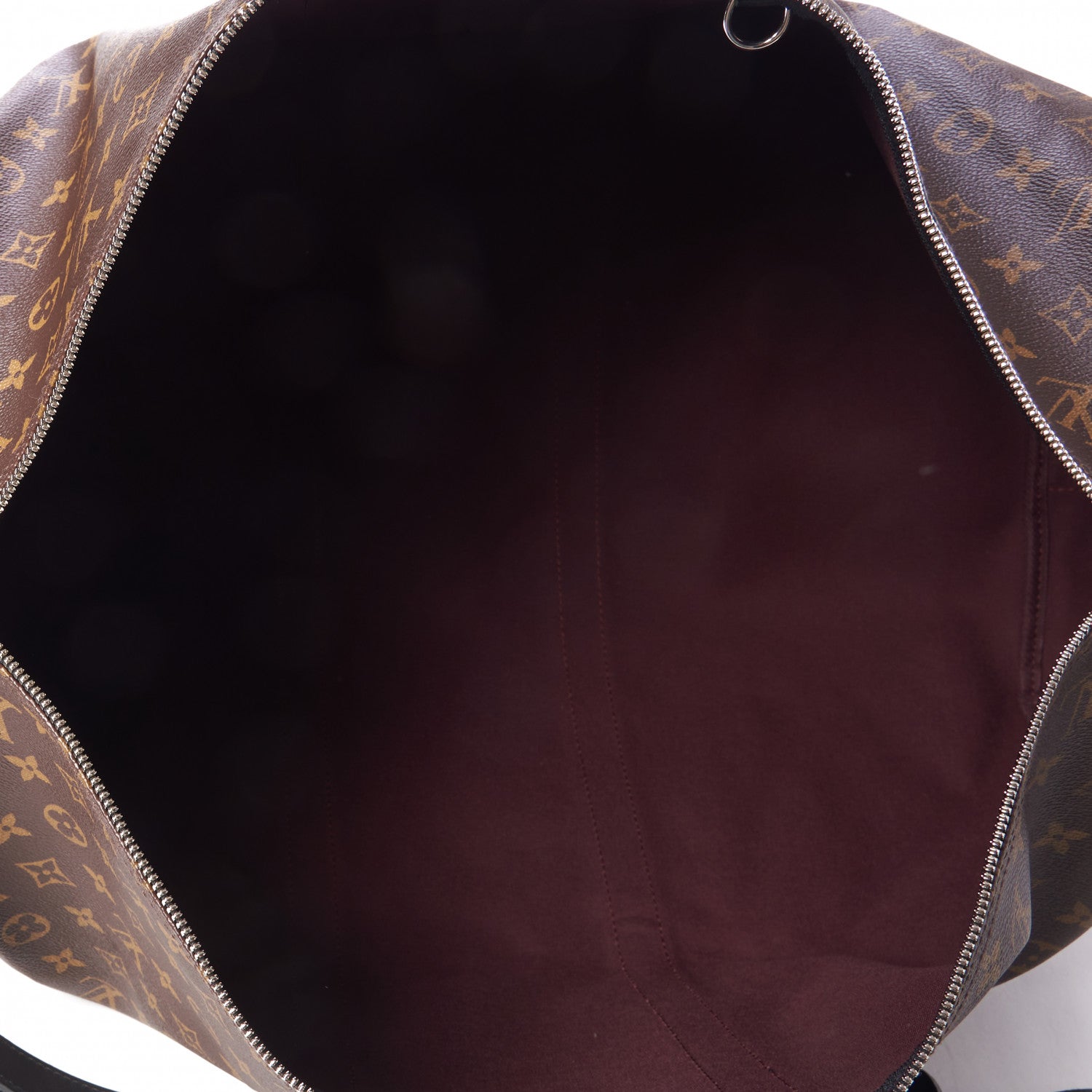 Louis Vuitton Monogram Macassar Keepall Bandouliere 55 7 of 10