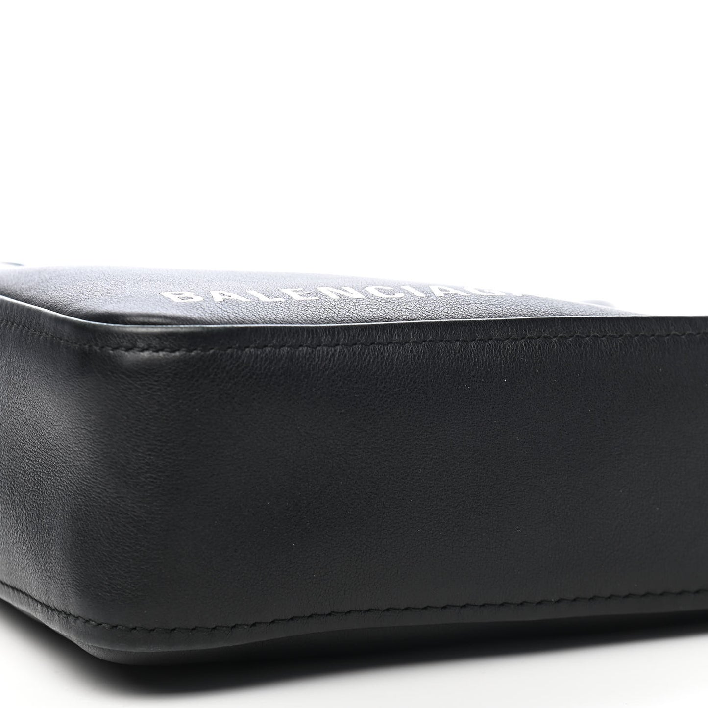 Calfskin XS Triangle Duffle Black