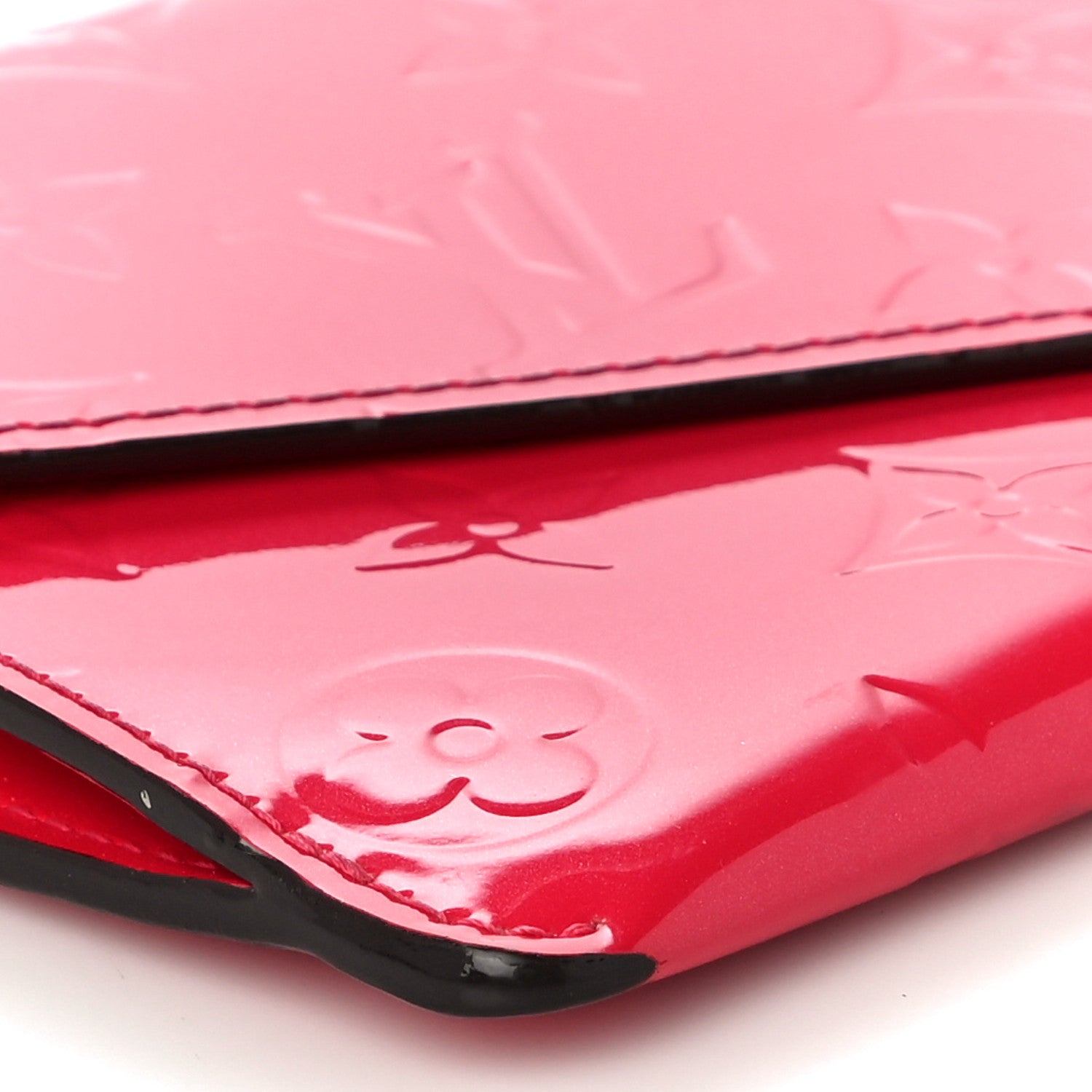 Louis Vuitton Vernis Jeanne Wallet Hot Pink 8 of 10