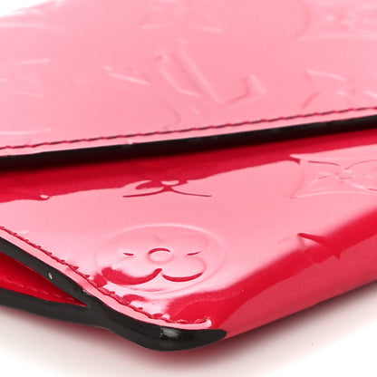 Louis Vuitton Vernis Jeanne Wallet Hot Pink 8 of 10