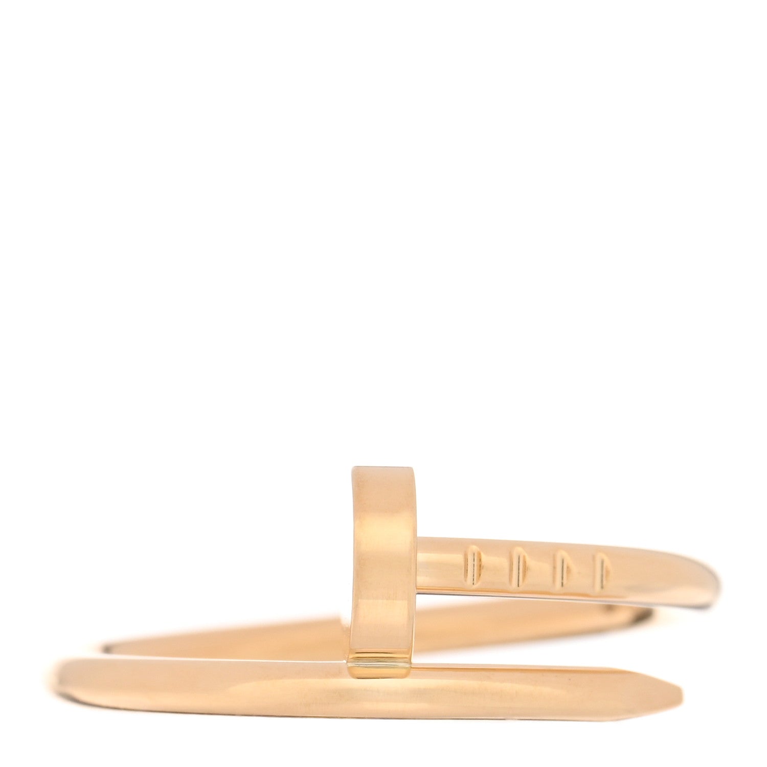 Cartier 18K Yellow Gold Small Juste Un Clou Ring 53 6.5 1 of 5