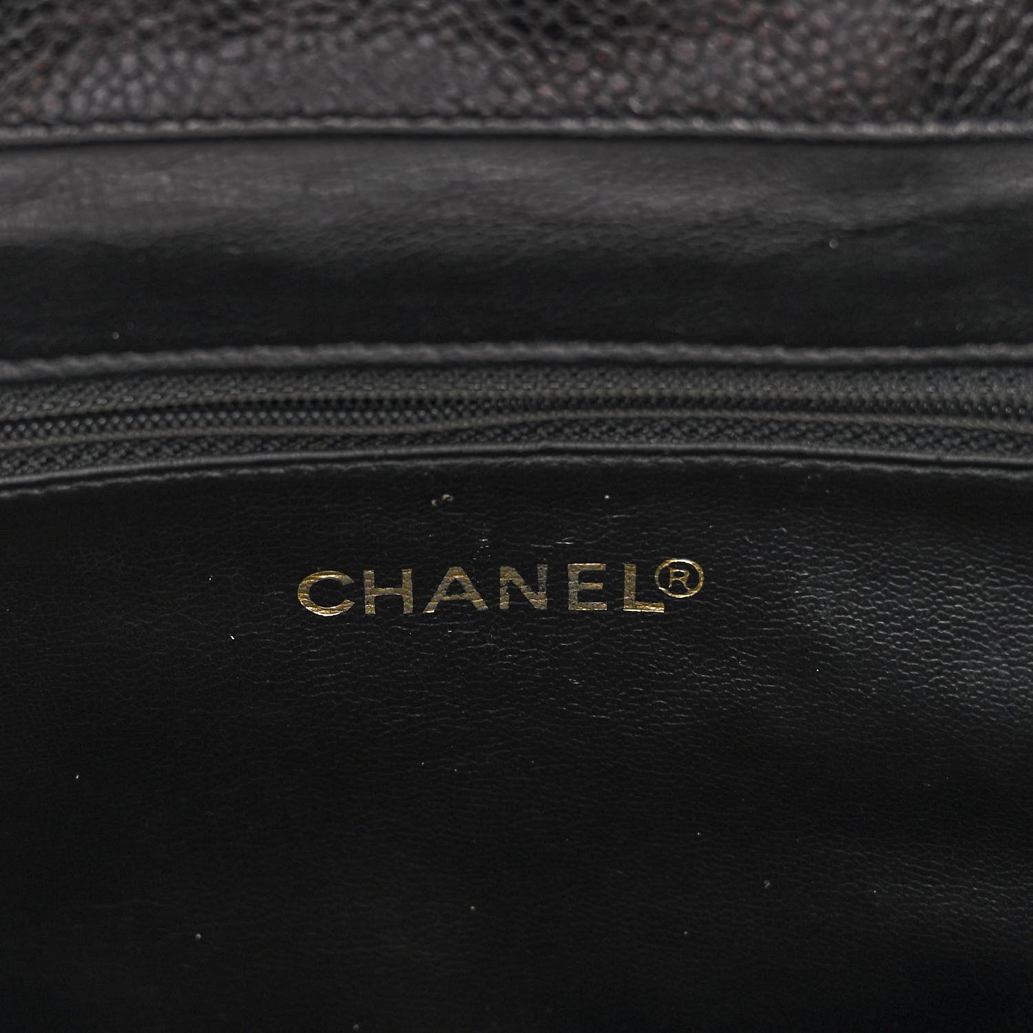 Chanel Caviar CC Backpack Black 6 of 10