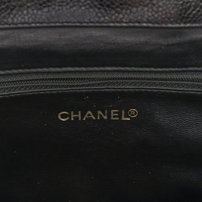 Chanel Caviar CC Backpack Black 6 of 10