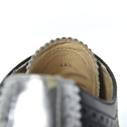 Christian Louboutin Patent Gomme Suede Mens Golfito Flat Sneakers 44.5 Version Mastic 10 of 11