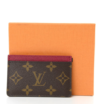 Louis Vuitton Monogram Card Holder Fuchsia 7 of 7