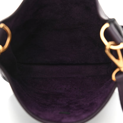 Hermes Taurillon Clemence Evelyne III PM Raisin 5 of 10