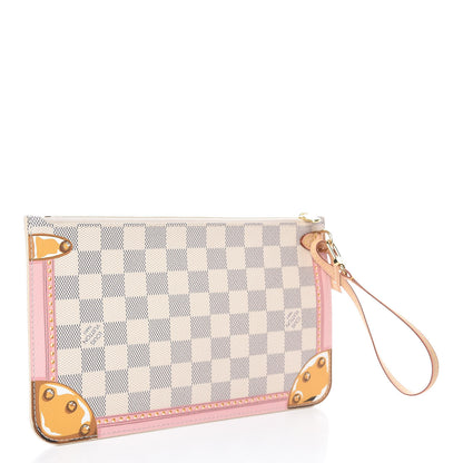 Louis Vuitton Damier Azur Summer Trunks MM GM Pochette 3 of 7