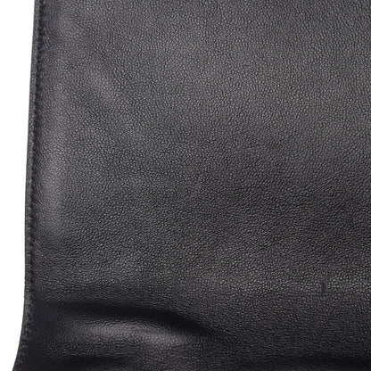 Celine Smooth Calfskin Canvas Medium Trapeze Navy Blue 9 of 14