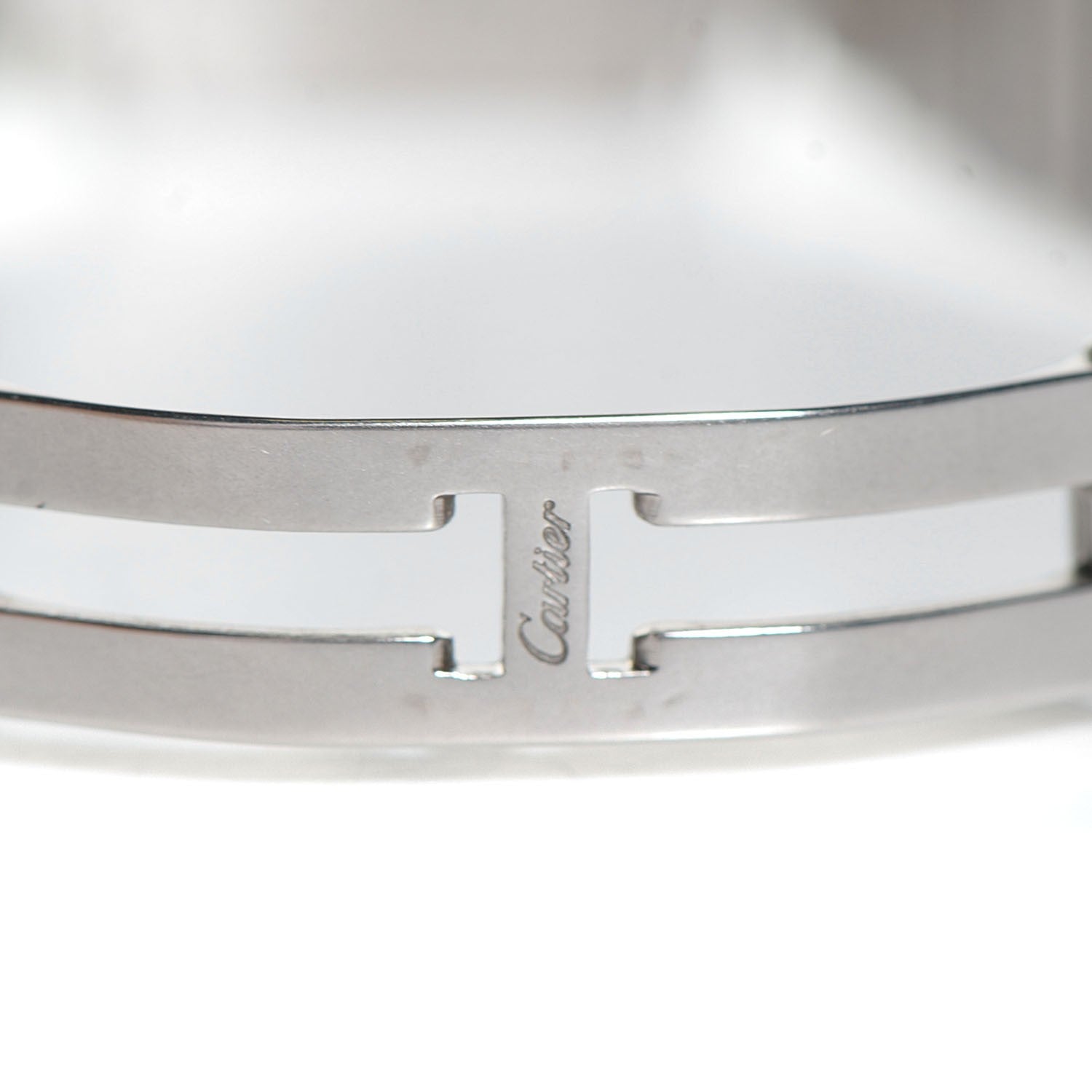 Cartier Stainless Steel 20mm Tank Francaise Quartz Watch 6 of 8