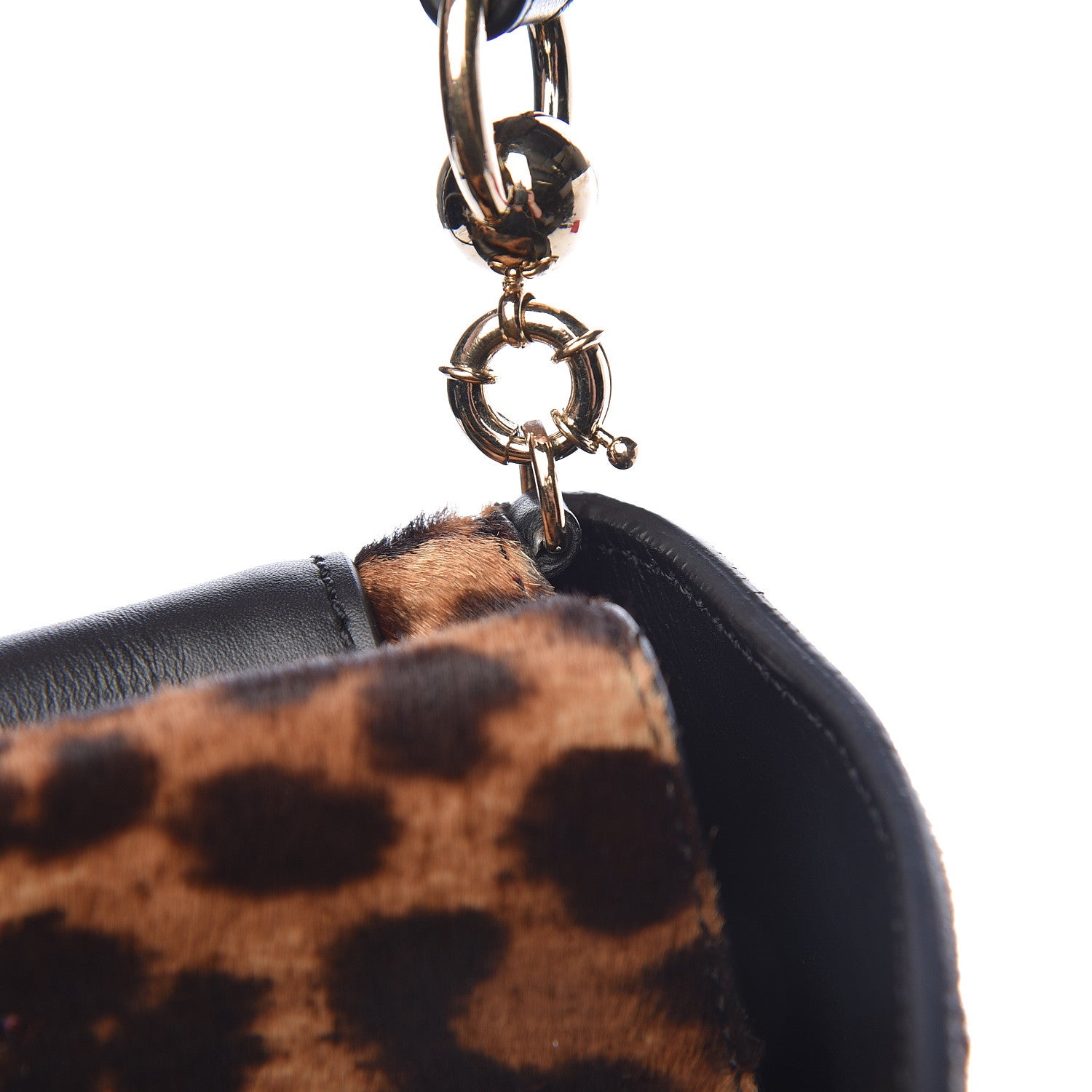 Christian Louboutin Pony Hair Leopard Print Rougissime Clutch 14 of 18