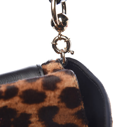 Christian Louboutin Pony Hair Leopard Print Rougissime Clutch 14 of 18