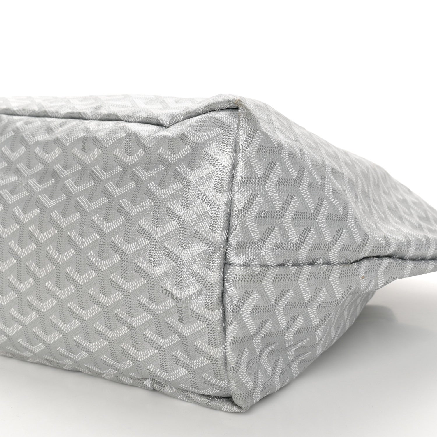 Goyard Goyardine Precious Metals Saint Louis GM Silver 11 of 13