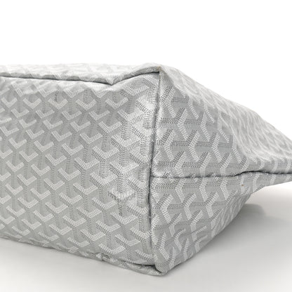 Goyard Goyardine Precious Metals Saint Louis GM Silver 11 of 13