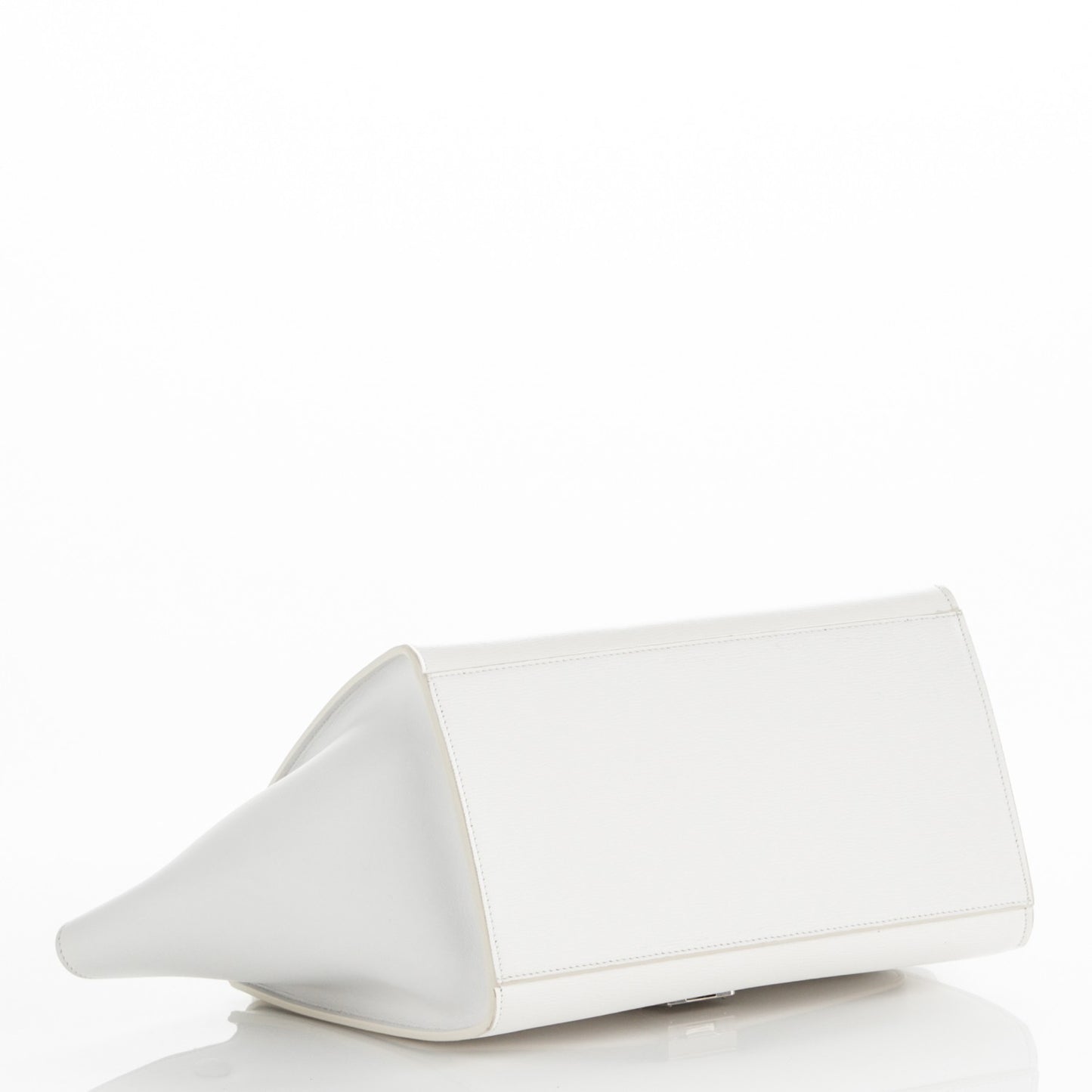 Liege Calfskin Small Trapeze White