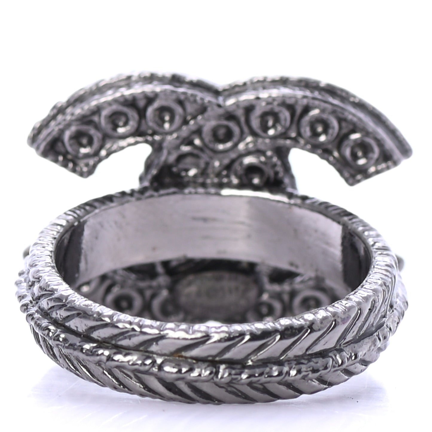 Ruthenium Pearl CC Ring 5.75
