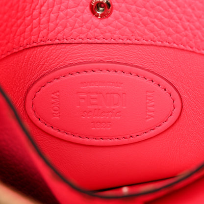 Fendi Cuoio Romano Selleria Medium Peekaboo X-Lite Fiamma Rosso 6 of 12