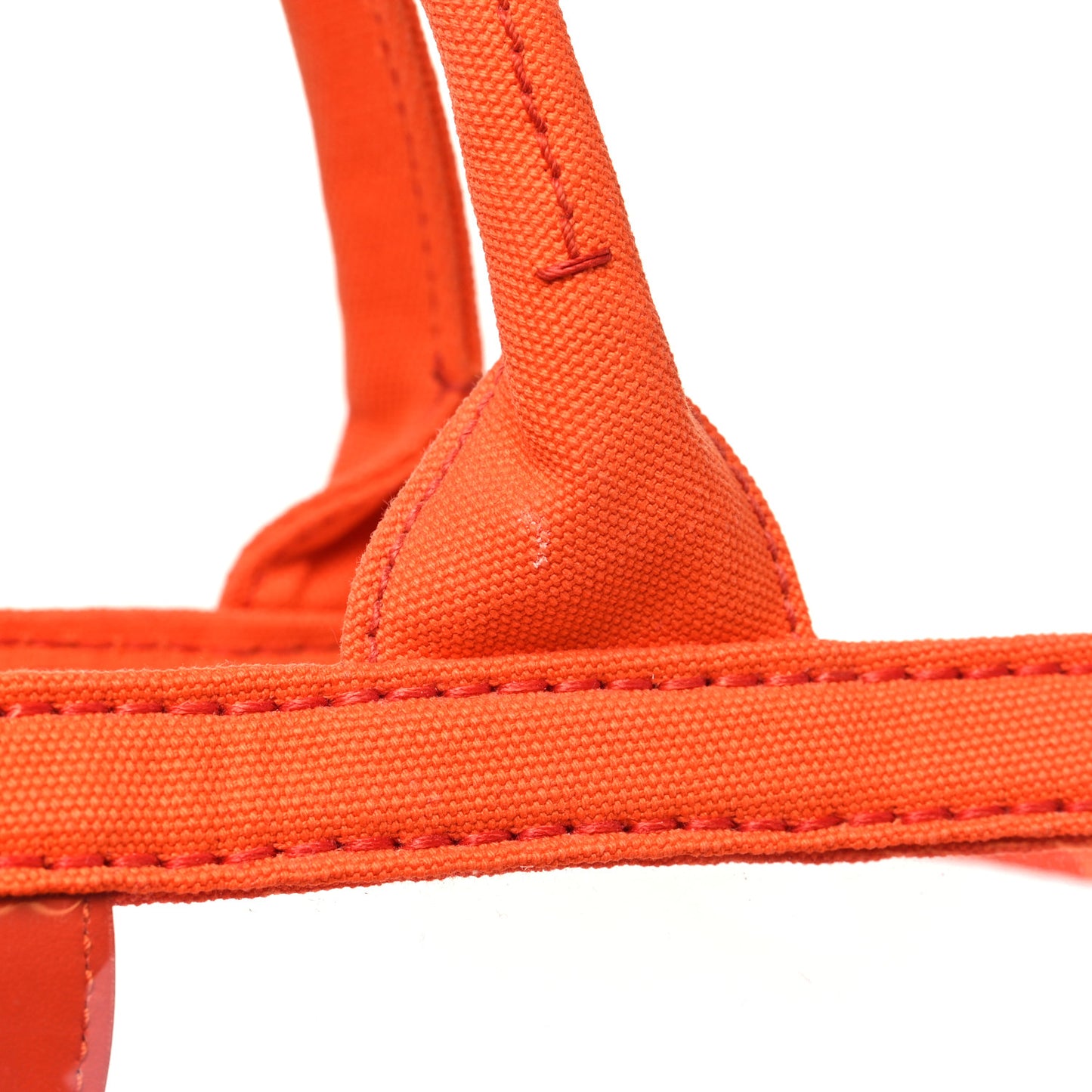 Plexiglass Canapa Small Shopper Tote Arancio