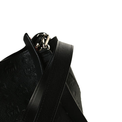 MCM Grained Calfskin Large Klara Hobo Black 11 of 13