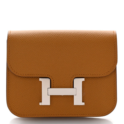 Hermes Epsom Constance Slim Wallet Sesame 2 of 9