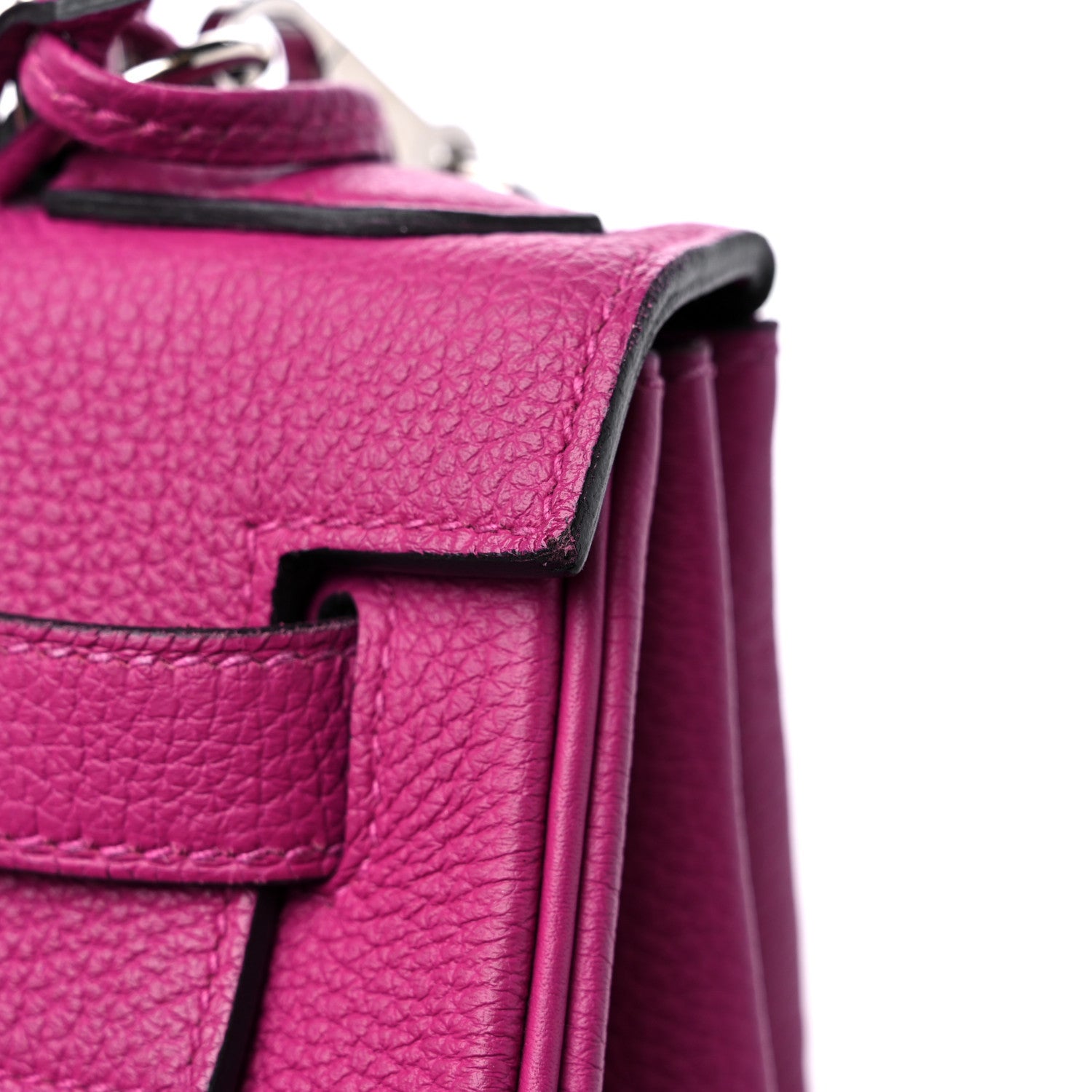 Hermes Togo Kelly Retourne 28 Rose Pourpre 12 of 12