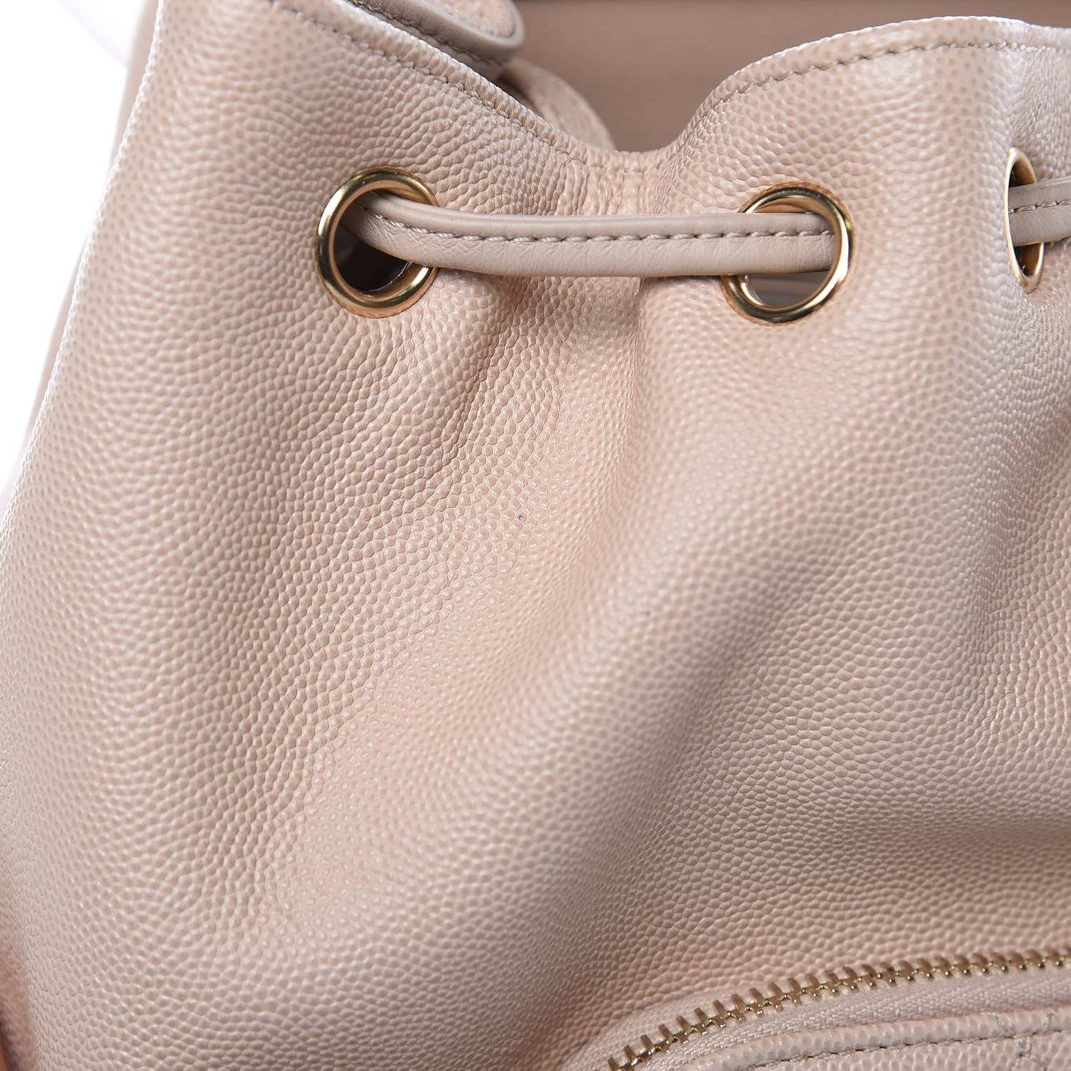 Chanel Caviar Quilted Business Affinity Backpack Beige 8 of 14