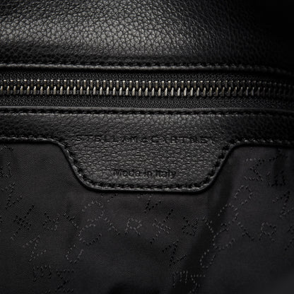 Stella McCartney Faux Grained Leather Graffiti Print Small Falabella Tote Black 8 of 9