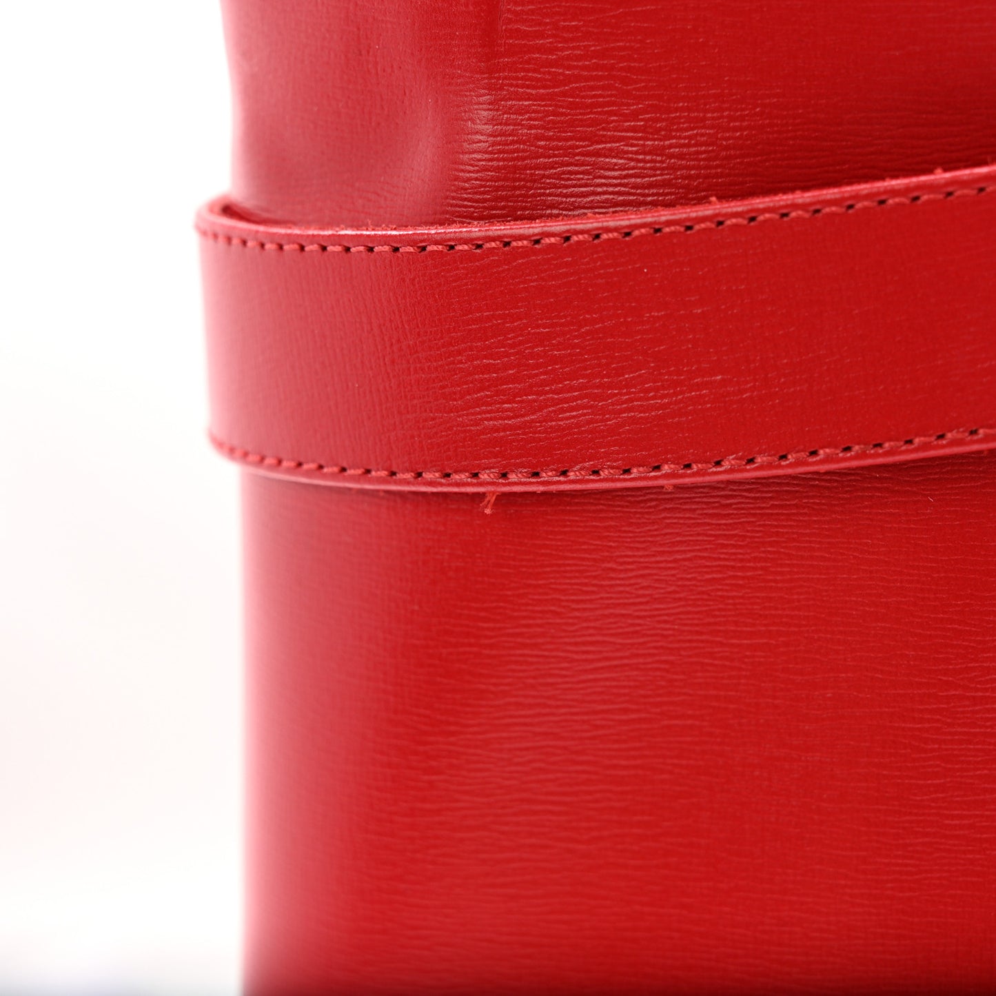Calfskin Shark Lock Ankle Boots 39.5 Red