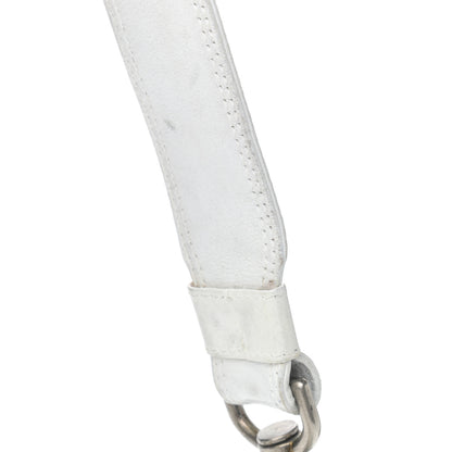 Christian Dior Lambskin Cannage Small Hobo White 17 of 18