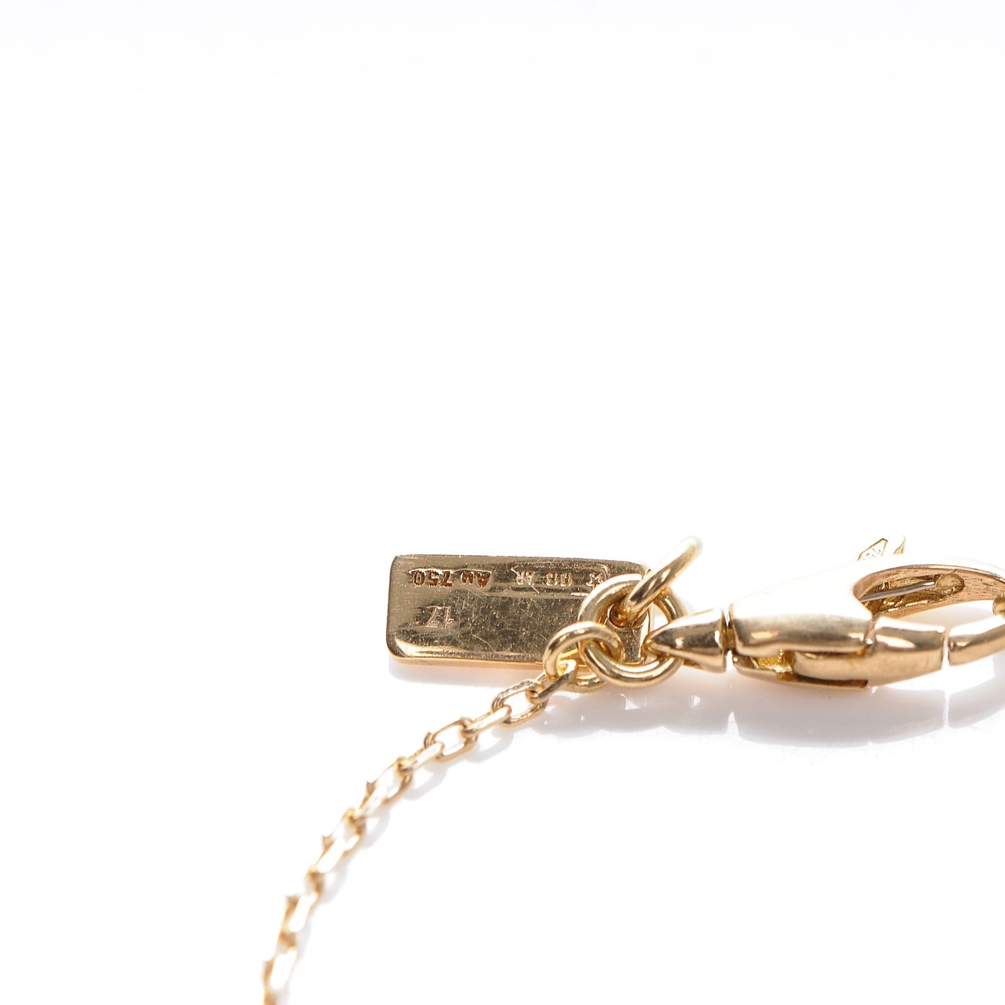 18K Yellow Gold Diamantissima Heart Bracelet