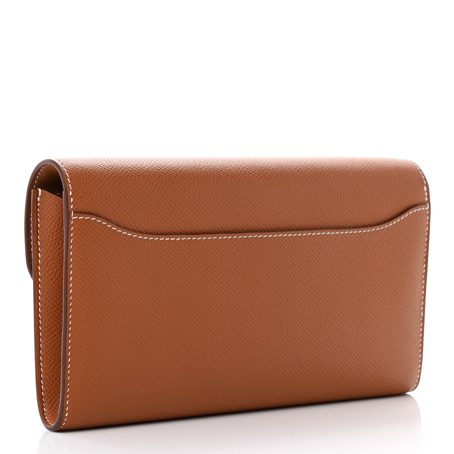 Hermes Epsom Constance Long Wallet To Go Gold 3 of 8