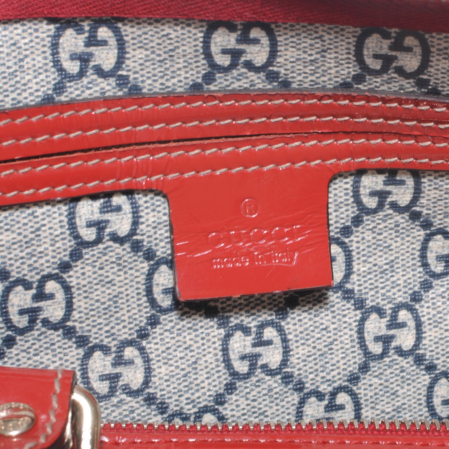 GG Plus Monogram Tattoo Heart Medium Joy Boston Red