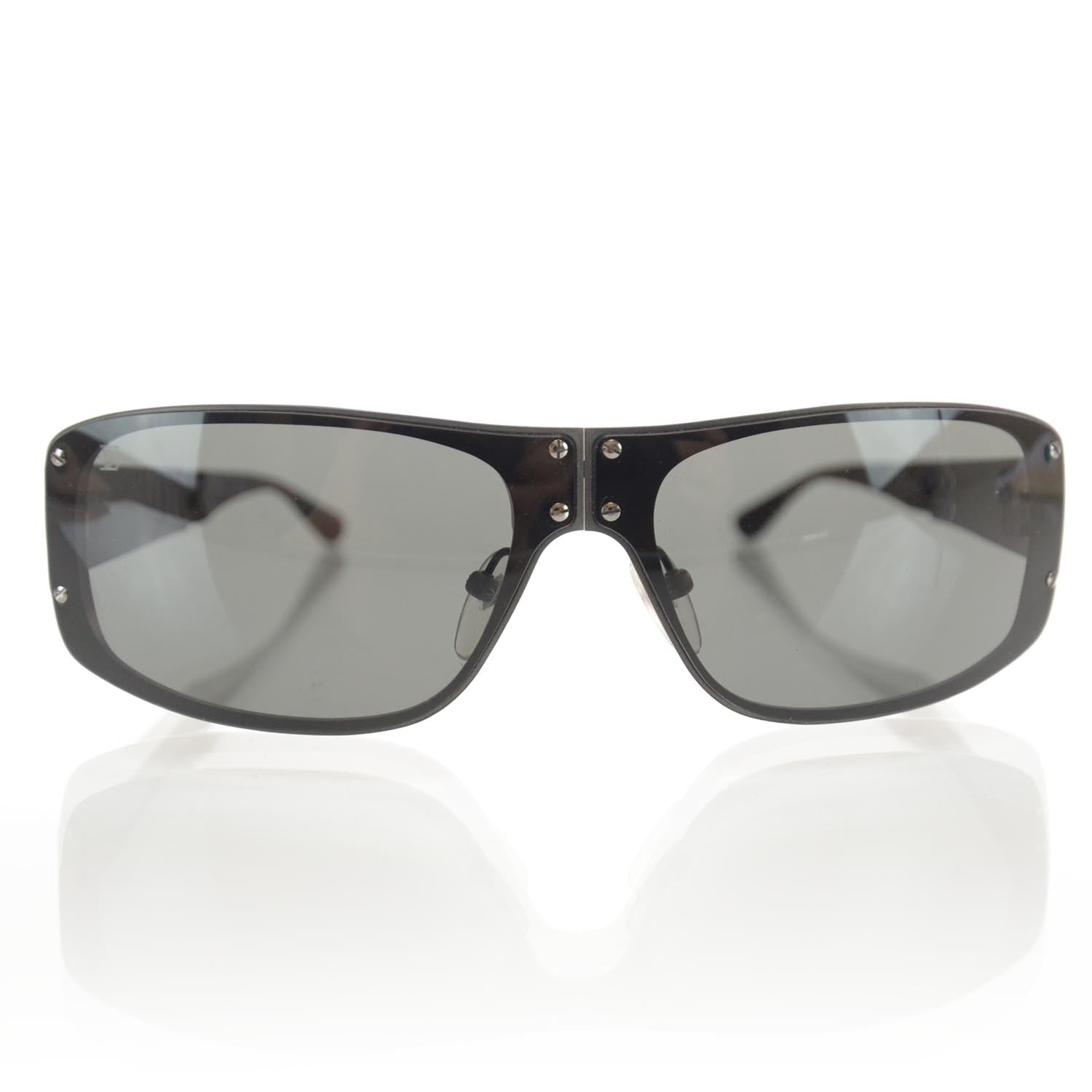 Louis Vuitton Damier Folding Evasion Sunglasses 2 of 7