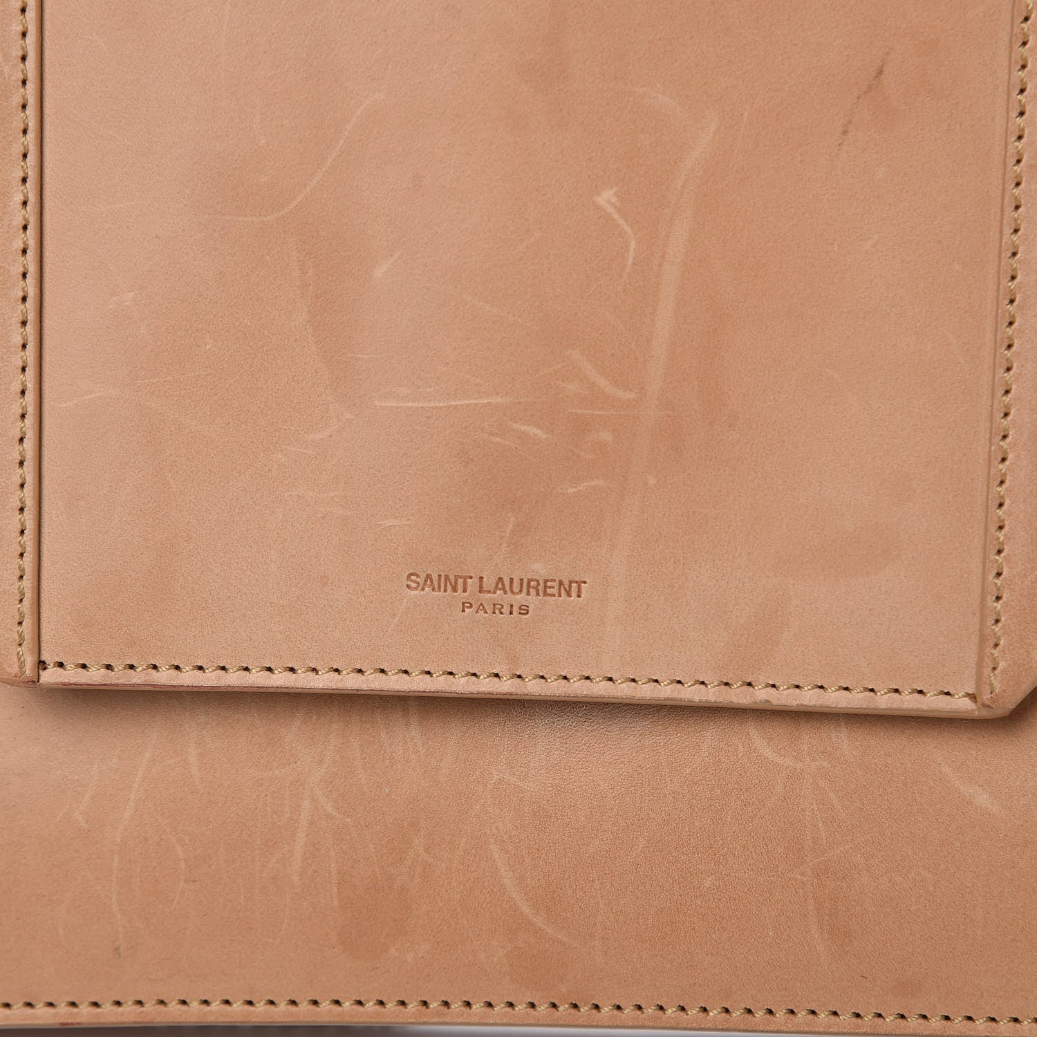 Saint Laurent Calfskin Medium Classic Betty Beige 9 of 17