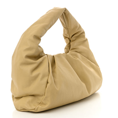 Bottega Veneta Smooth Butter Calfskin Small The Shoulder Pouch Almond 3 of 11