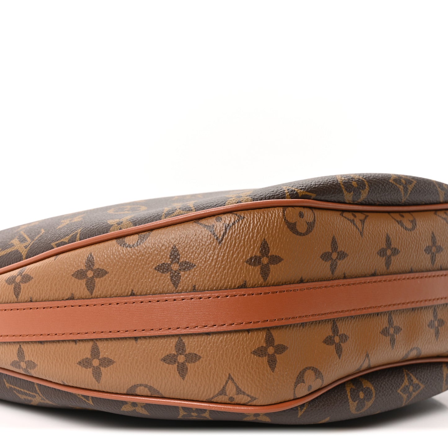 Reverse Monogram Loop Hobo