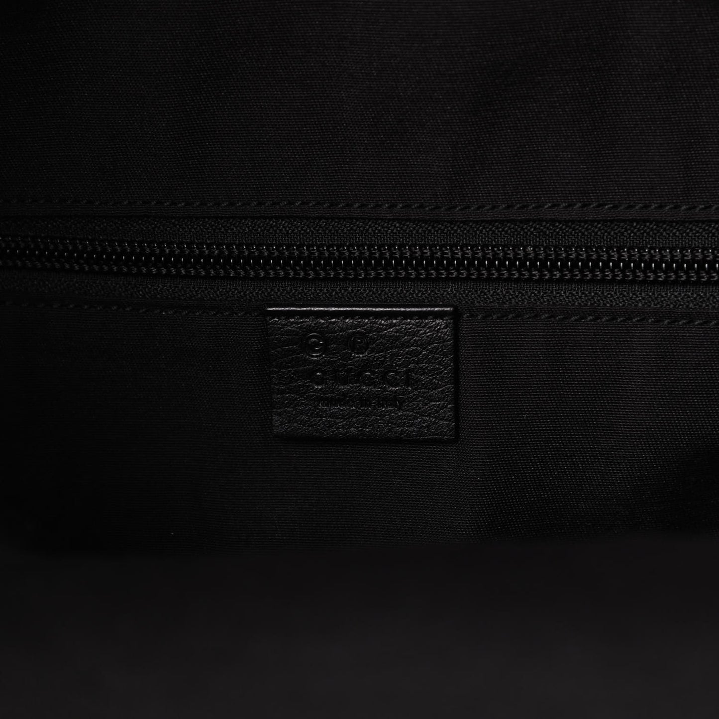 Nylon Monogram Medium Backpack Black