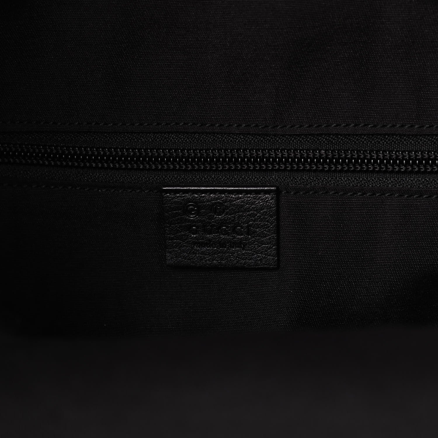 Gucci Nylon Monogram Medium Backpack Black 8 of 10
