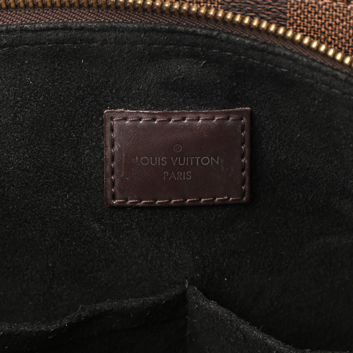 Cuir Taurillon Damier Ebene Normandy Black
